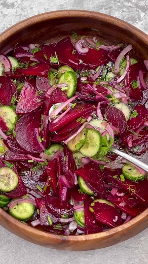 Delicious Beet and Cucumber Salad Recipe