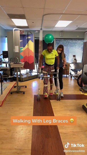 Walking With Leg Braces in Physical Therapy