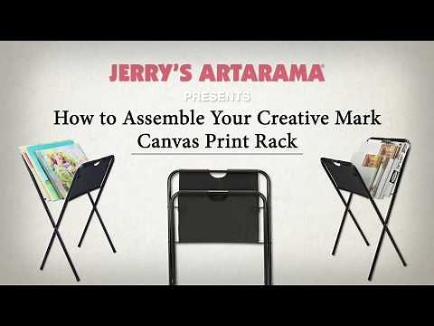 Canvas Print Racks by Creative Mark - How To Assemble Instructions