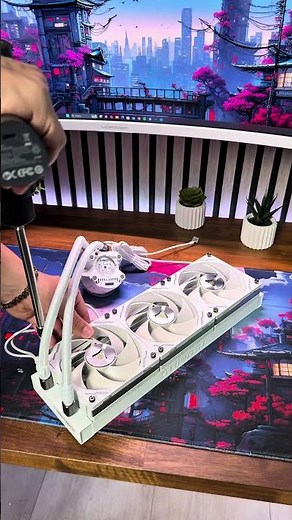 Unboxing and installing the TCOMAS LG700 AIO #gaming #desksetup #pcbuild #gamingpc #pc