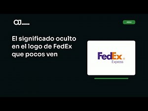 El Secreto que Hizo FAMOSO al Logo de FedEx 🚀 (No Podrás Dejar de Verlo)