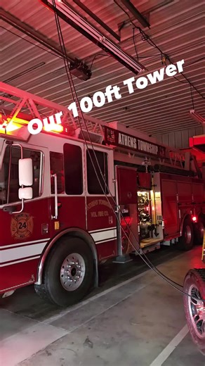 Tower 1 always ready to answer the call.... #firefighter #fireservice #firetruck