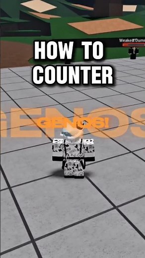 How to counter genos!🤔 #roblox #tsb #battleground