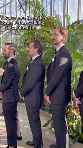 OMG this idea>>> Credit to @devmurrayy on TikTok! ✨ #wedding #weddingideas #weddinginspo #bridetobe #groomtobe #weddingceremony #groomreaction #groomsmen | Nearlywed