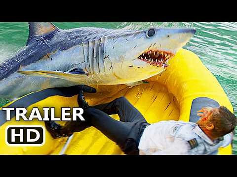DEEP WATER Official Trailer (2026) Aaron Eckhart, Sharks