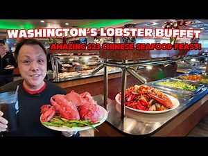 Finally! An Incredible $23 Lobster Seafood Buffet on the West Coast! Wonderful Buffet!