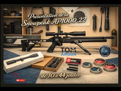 Snowpeak AP1000 .22 : Déballage d’un pack complet + création 3D UNIQUE au monde !
