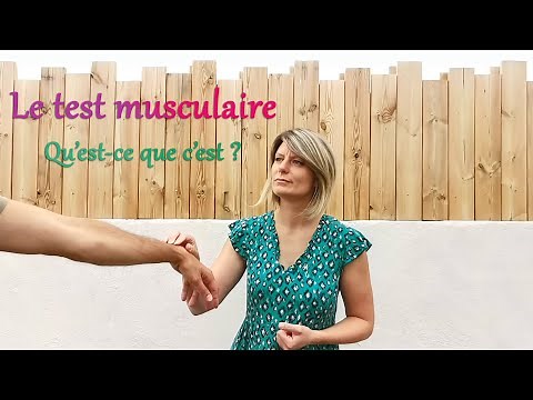 Le test musculaire