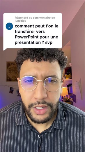 Réponse à @junozips Créer une présentation en quelques secondes et la convertir en Powerpoint | L’IA fait tout à ta place ! #présentation #powerpoint #IA #gammaapp #IA #siteweb #astuce #yyov7