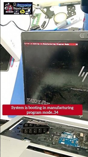 system is booting in manufacturing program mode30 How to Solve