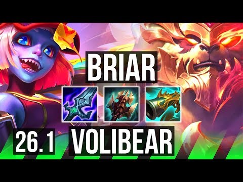 BRIAR vs VOLIBEAR (JGL) | EUW Master | 26.1