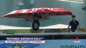 Thousands lined the banks of the Yarra for the annual Birdman Rally. 7NEWS at 6pm | More local news: www.7NEWS.com.au/news/vic #7NEWS | 7NEWS Melbourne