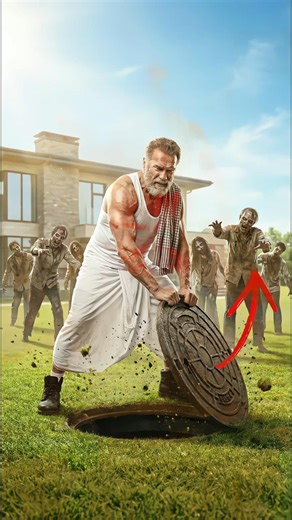 Old Man Builds a Hidden Wooden Shelter to Survive a Zombie Attack | Woodcraft