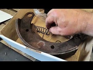 Front brake replacement on the Plymouth
