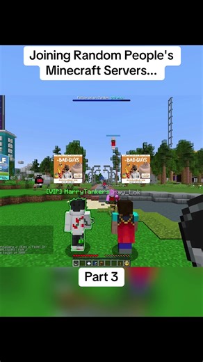 Joining Random People's Minecraft Servers