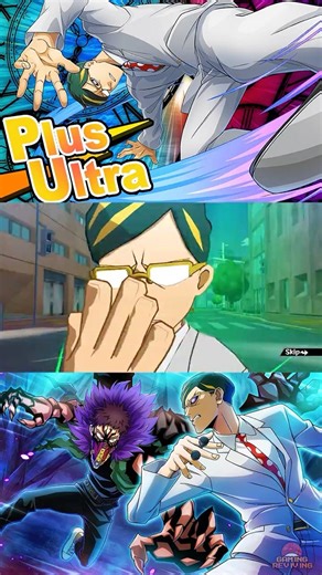 UR [Desired Future] Sir Nighteye Plus Ultra Move - MY HERO ULTRA IMPACT (#Shorts) #mhacommunity
