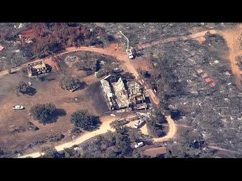 New video shows devastation left behind by massive Ross Fire