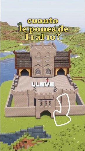 CAstillo perfecto para minecraft tutorial.