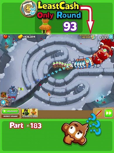 🤔 ONLY Villages VS Round 93?! 🧩 Dark Path (Pt. 183)