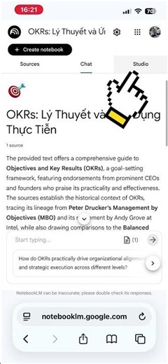 Hướng dẫn tạo Bản đồ họa thông tin với NotebookLM