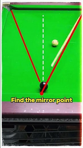 The Secret V-Method Bank Shot! 📐🎱 #snooker #poolkingpower #billiards