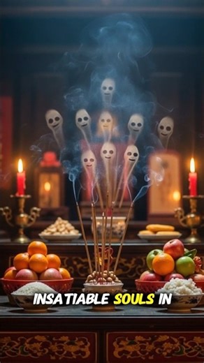 World’s Scariest Festival 😱 | Chinese Ghost Festival Explained in Bangla.#facts #shorts