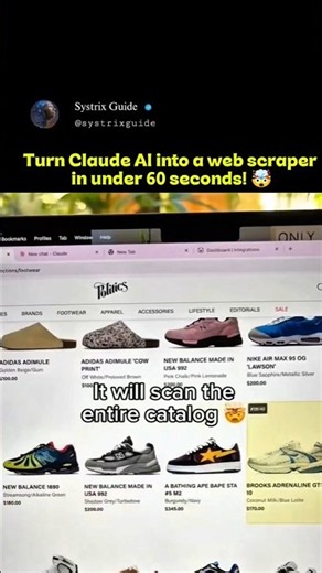 ​How to Make Claude AI Scrape ANY Website (Free Chrome Extension) #ai