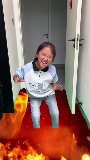 The magical carpet, what a scare! #funny