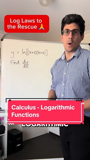 Understanding Logarithmic Function Differentiation