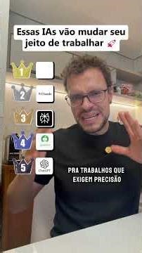 5 Inteligências artificiais que melhoram como você trabalha em 2026