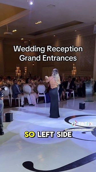 Wedding Reception Grand Entrances for Newlyweds