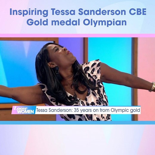 Six-time Olympic athlete Tessa Sanderson, who represented Great Britain in the Javelin and won Olympic Gold in 1984, the first black British woman to do so. After 35 years no-one has broken her record! 🏅 | Loose Women