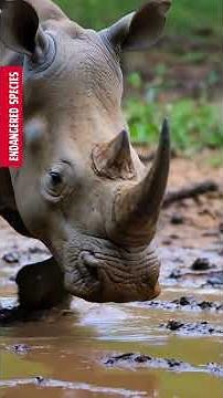 76 Left. One Disaster Away From Extinction. #javanRhino #endangeredspecies