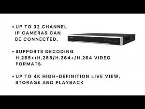 32 chn NVR, DS 7632NI K2,