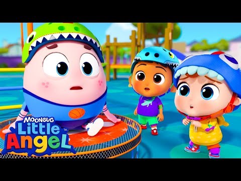 Baby John Saves Humpty Dumpty at the Park | Little Angel Nursery Rhymes