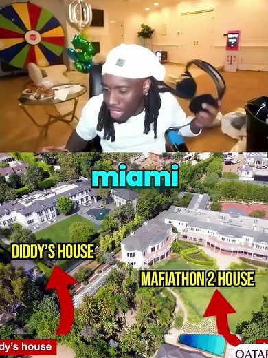 Kai Cenat Realizes He Was Neighbors With P. Diddy 😭💀