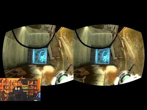 Cymatic Bruce's Rift Requests Ep 8: Oculus Rift + Portal 2 Gameplay