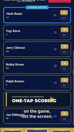 The best app for baseball statistics! ⚾️🏆