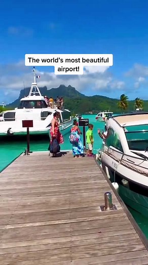 Step Into Paradise at Bora Bora’s Stunning Waterfront Airport