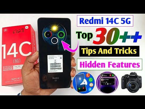 Redmi 14C 5G Top 30++ Hidden Features / Redmi 14c Tips and Tricks / redmi 14c hidden features