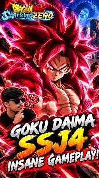 Goku Daima SSJ4 Gameplay Is INSANE! | Dragon Ball Sparking Zero 🔥