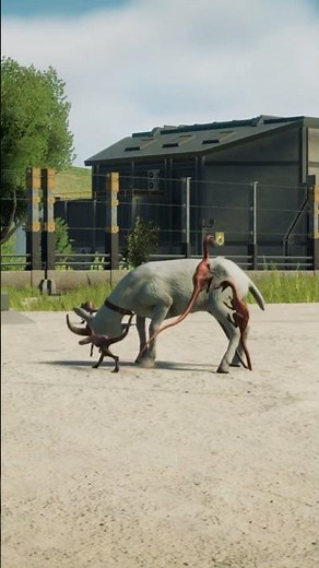 Compsognathus kills Goat #jurassicworld #jurassicworldevolution2 #compsognathus