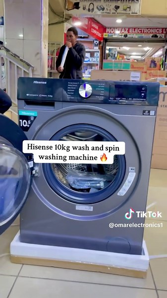 Hisense 10kg Wash and Spin Washing Machine Features