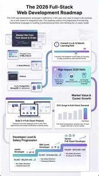 Full-Stack Career Roadmap | HTML to $243K+