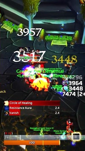 Cleave with Cataclysm Edge IS INSANE 💀 #tbc #worldofwarcraft #wow #wowclassic