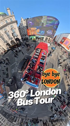 360° London Bus Tour 👀🇬🇧