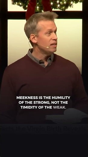 Meekness is the humility of the strong