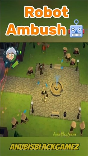 Robot Ambush🤖#shorts #spongebob #ps2 #nickelodeon #gaming #dannyphantom #nicktoons #robot