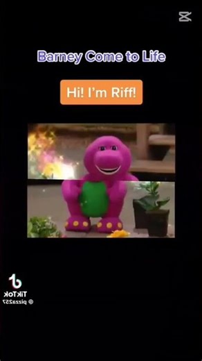 barney come to lite hi lm riff red zone