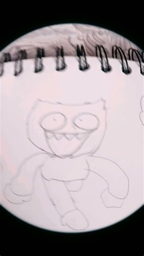 Huggy wuggy ch4 scene but drawn